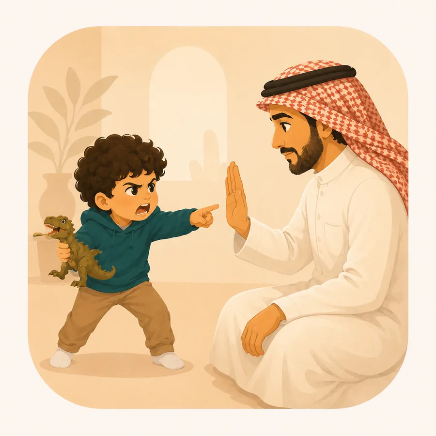 مشهد من زاوية نظر الوالد
